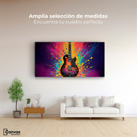 Cuadros Decorativos Canvas Revolution | Ritmo Explosivo | Montaje3