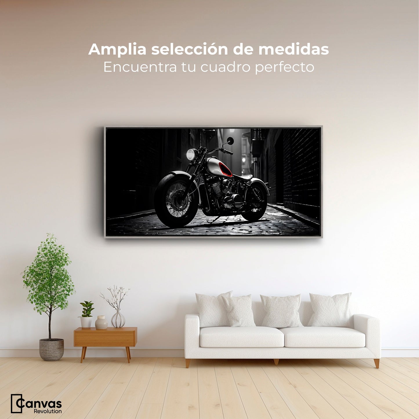 Cuadros Decorativos Canvas Revolution | Ruedas Clasicas | Montaje3