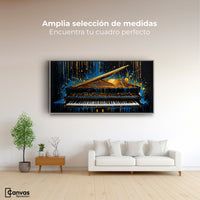 Cuadros Decorativos Canvas Revolution | Sinfonia Cromatica | Montaje3