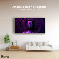Cuadros Decorativos Canvas Revolution | Sinfonia Purpura | Montaje3