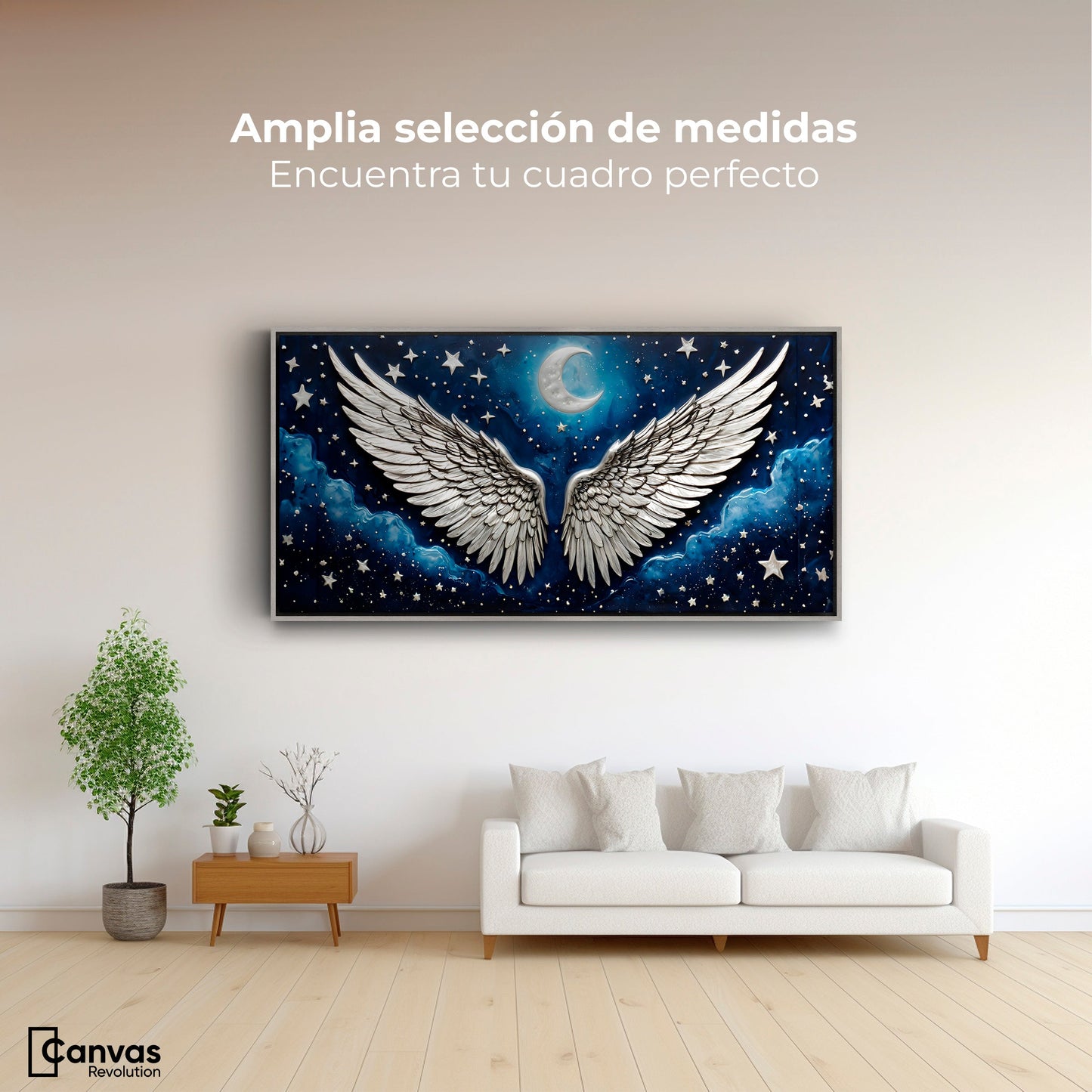 Cuadros Decorativos Canvas Revolution | Suenos Alados | Montaje3