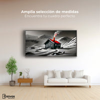Cuadros Decorativos Canvas Revolution | Techo En Fuego | Montaje3