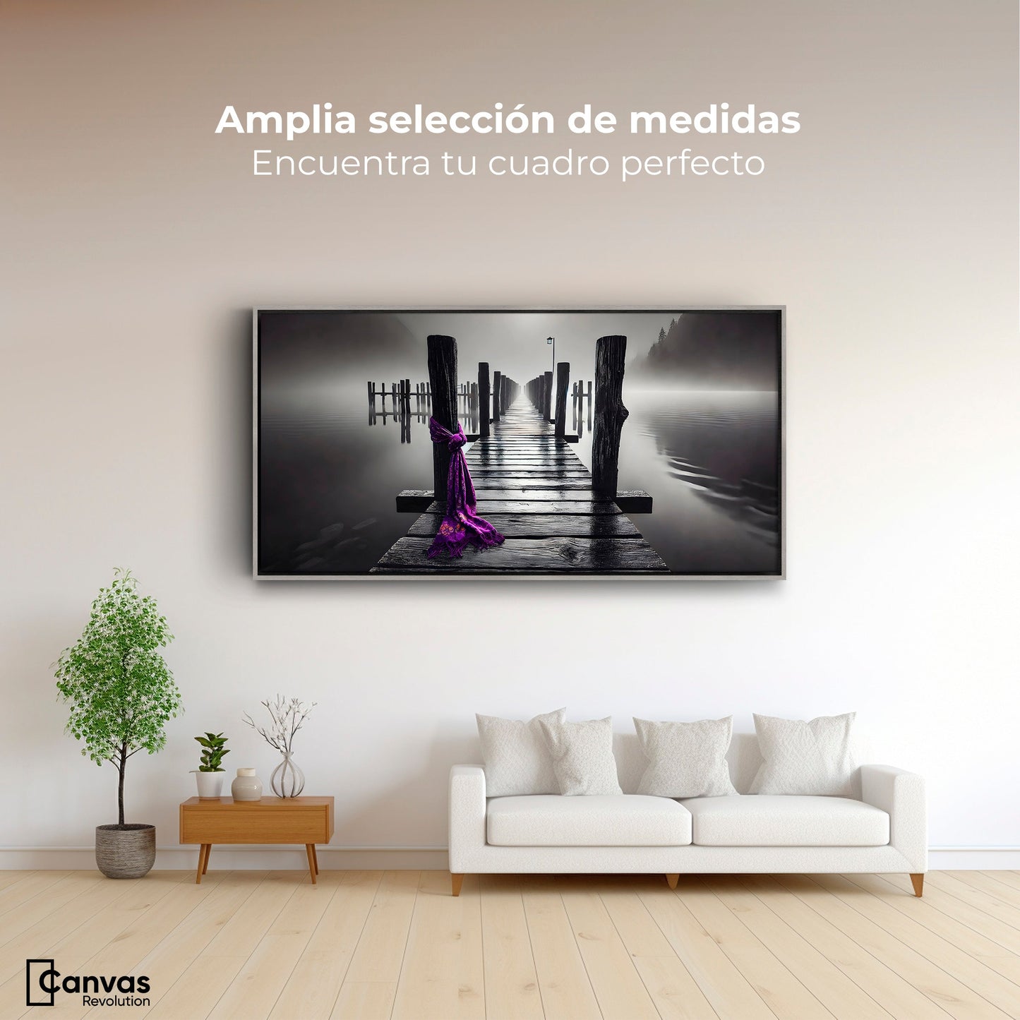 Cuadros Decorativos Canvas Revolution | Tela Al Viento | Montaje3