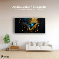 Cuadros Decorativos Canvas Revolution | Travesia Dorada | Montaje3