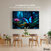 Cuadros Decorativos Canvas Revolution | Alas Brillantes | Montaje4