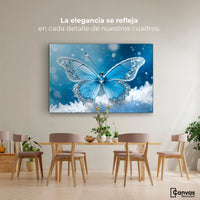 Cuadros Decorativos Canvas Revolution | Alas De Diamante | Montaje4