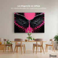 Cuadros Decorativos Canvas Revolution | Alas De Esperanza | Montaje4