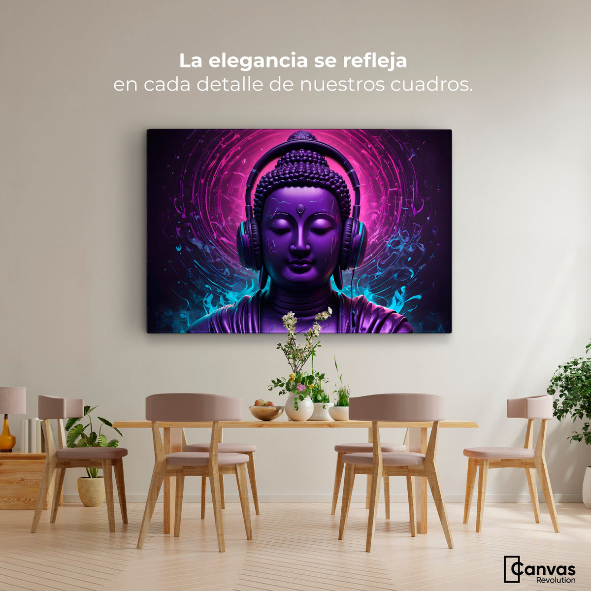 Cuadros Decorativos Canvas Revolution | Armonia Digital | Montaje4