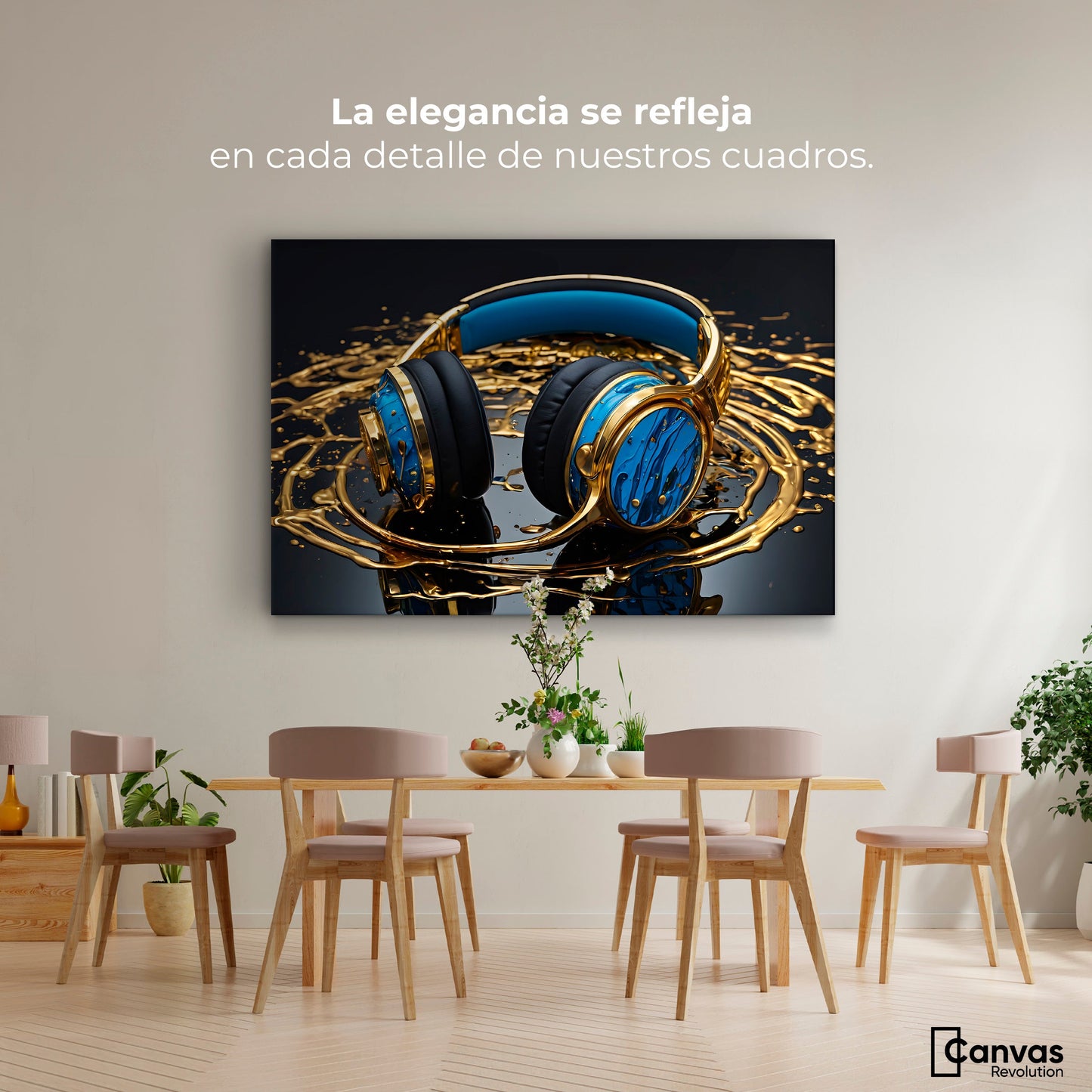 Cuadros Decorativos Canvas Revolution | Armonia Electronica | Montaje4
