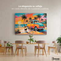 Cuadros Decorativos Canvas Revolution | Atardecer Fiel | Montaje4
