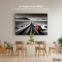Cuadros Decorativos Canvas Revolution | Aventura Roja | Montaje4
