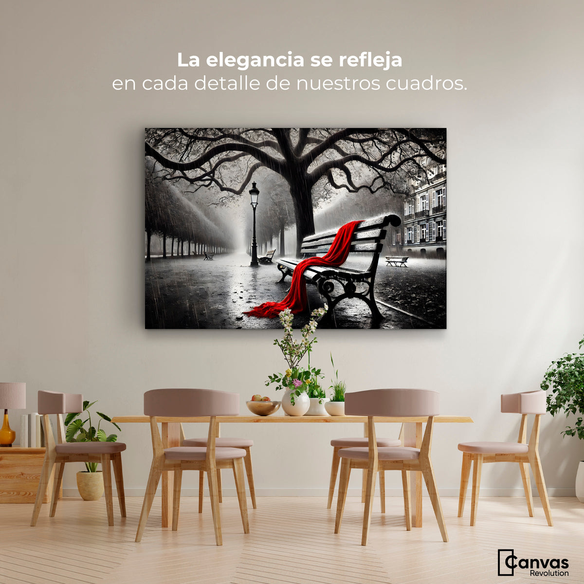 Cuadros Decorativos Canvas Revolution | Banca De Pasion | Montaje4