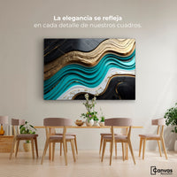 Cuadros Decorativos Canvas Revolution | Belleza Abstracta | Montaje4