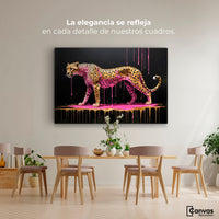 Cuadros Decorativos Canvas Revolution | Belleza Felina | Montaje4