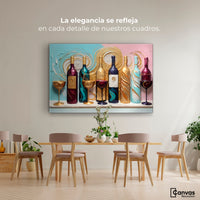 Cuadros Decorativos Canvas Revolution | Botella De Suenos | Montaje4