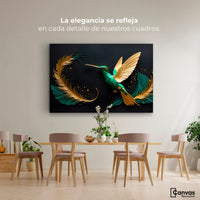 Cuadros Decorativos Canvas Revolution | Colibri Magico | Montaje4