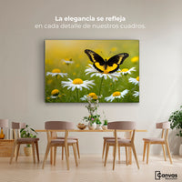 Cuadros Decorativos Canvas Revolution | Danza Entre Flores | Montaje4