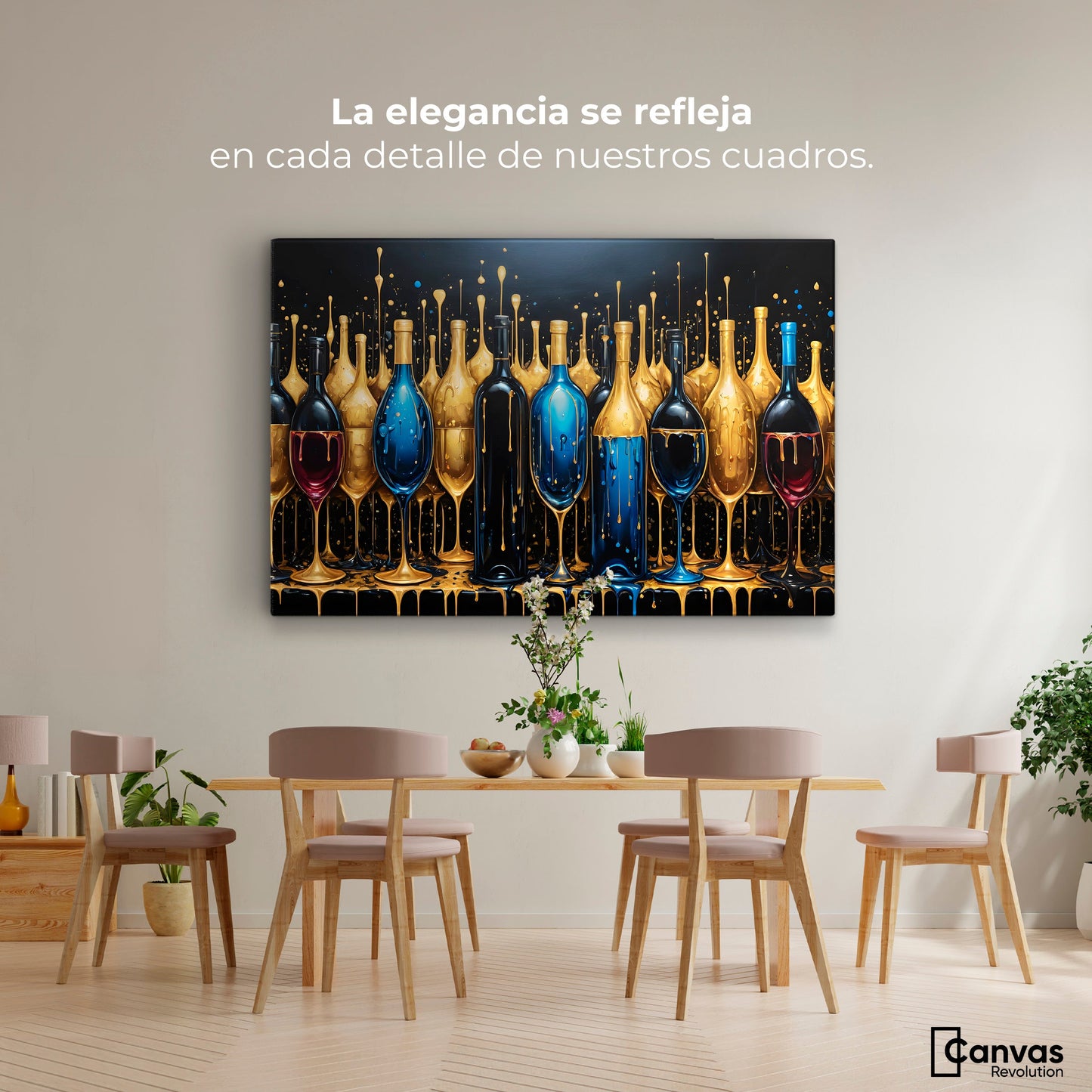 Cuadros Decorativos Canvas Revolution | Elixir Celestial | Montaje4