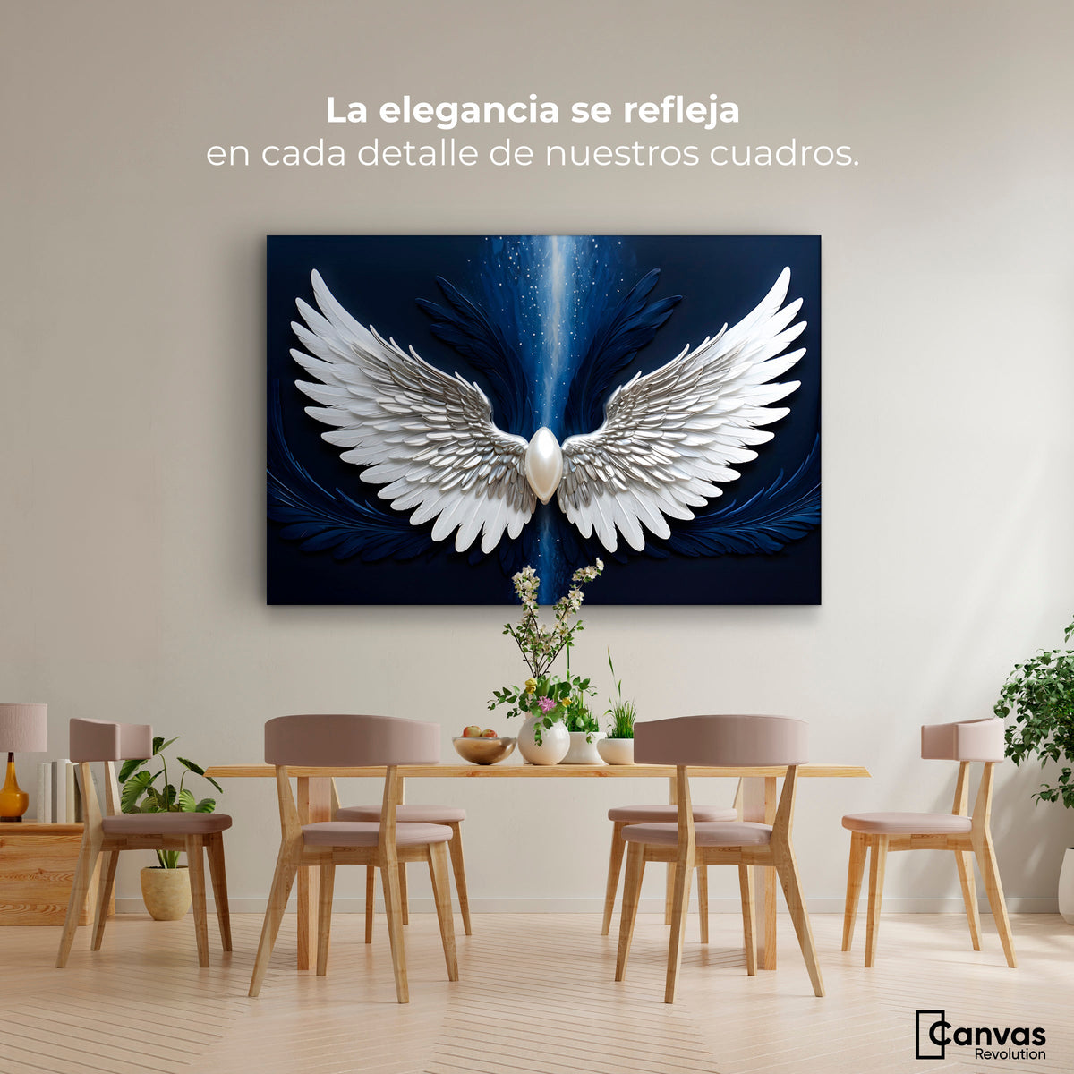 Cuadros Decorativos Canvas Revolution | Espiritu De Vuelo | Montaje4