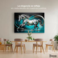 Cuadros Decorativos Canvas Revolution | Fuerza Caballo | Montaje4