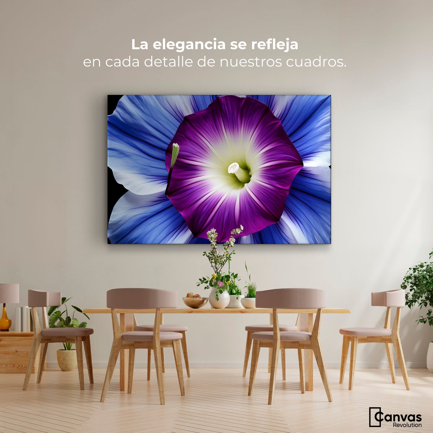 Cuadros Decorativos Canvas Revolution | Fulgor De La Manana | Montaje4