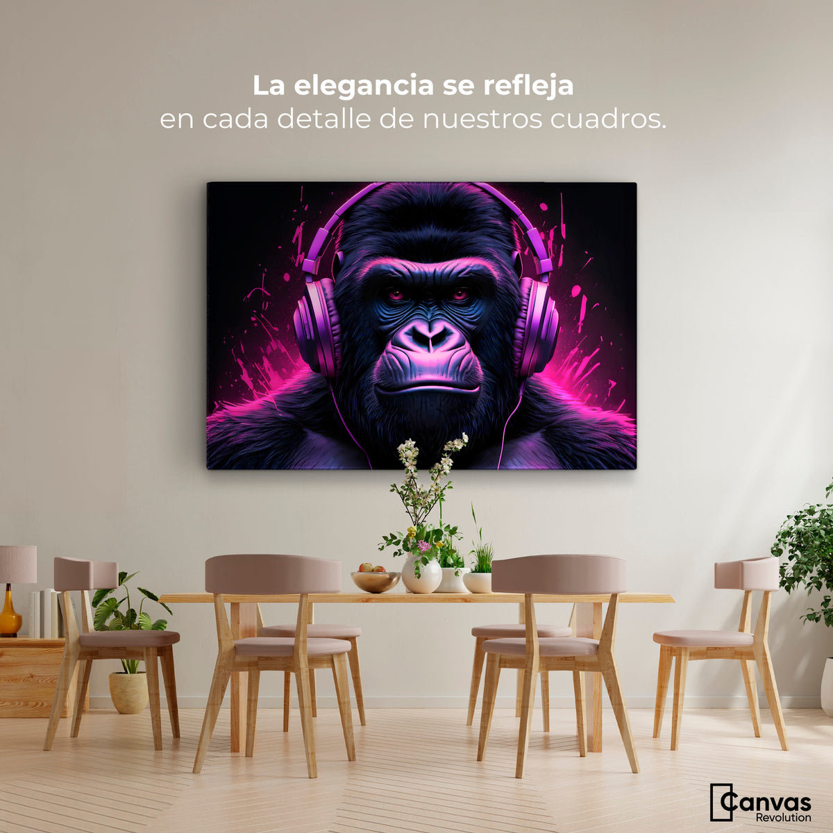 Cuadros Decorativos Canvas Revolution | Gorila Electronico | Montaje4