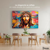 Cuadros Decorativos Canvas Revolution | Grafiti Sagrado | Montaje4