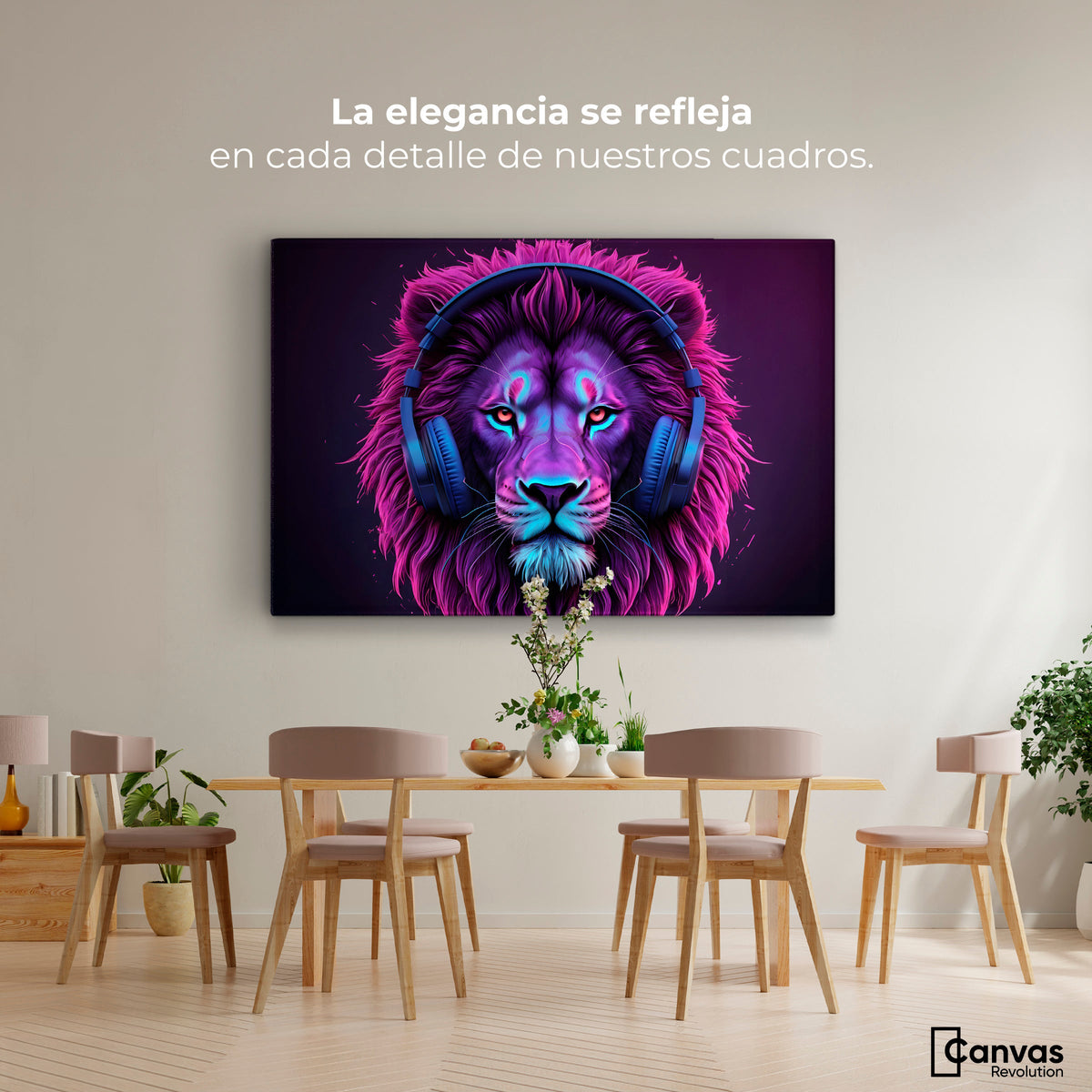 Cuadros Decorativos Canvas Revolution | Leon Electronico | Montaje4