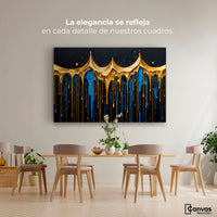 Cuadros Decorativos Canvas Revolution | Lluvia Brillante | Montaje4