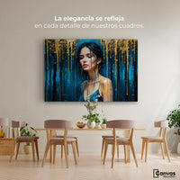 Cuadros Decorativos Canvas Revolution | Lluvia Celestial | Montaje4