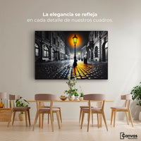 Cuadros Decorativos Canvas Revolution | Luz En El Pasado | Montaje4