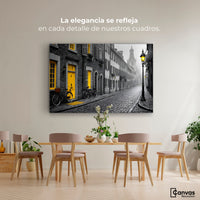 Cuadros Decorativos Canvas Revolution | Luz En La Ventana | Montaje4
