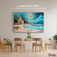 Cuadros Decorativos Canvas Revolution | Magia De Tulum | Montaje4
