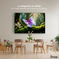 Cuadros Decorativos Canvas Revolution | Mariposa Silvestre | Montaje4
