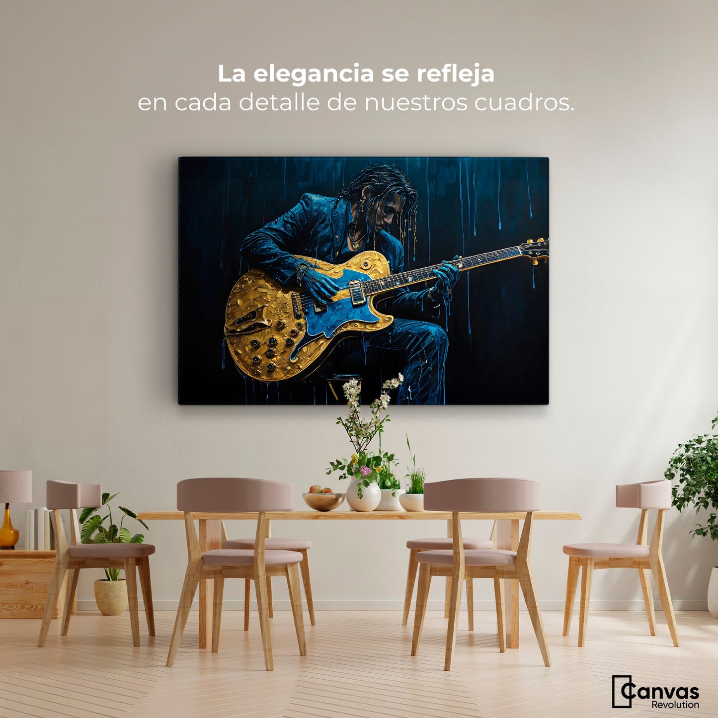 Cuadros Decorativos Canvas Revolution | Melodia Nocturna | Montaje4