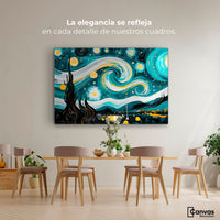 Cuadros Decorativos Canvas Revolution | Paz Estrellada | Montaje4
