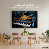 Cuadros Decorativos Canvas Revolution | Piano Cromatico | Montaje4