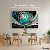 Cuadros Decorativos Canvas Revolution | Planeta En Calma | Montaje4