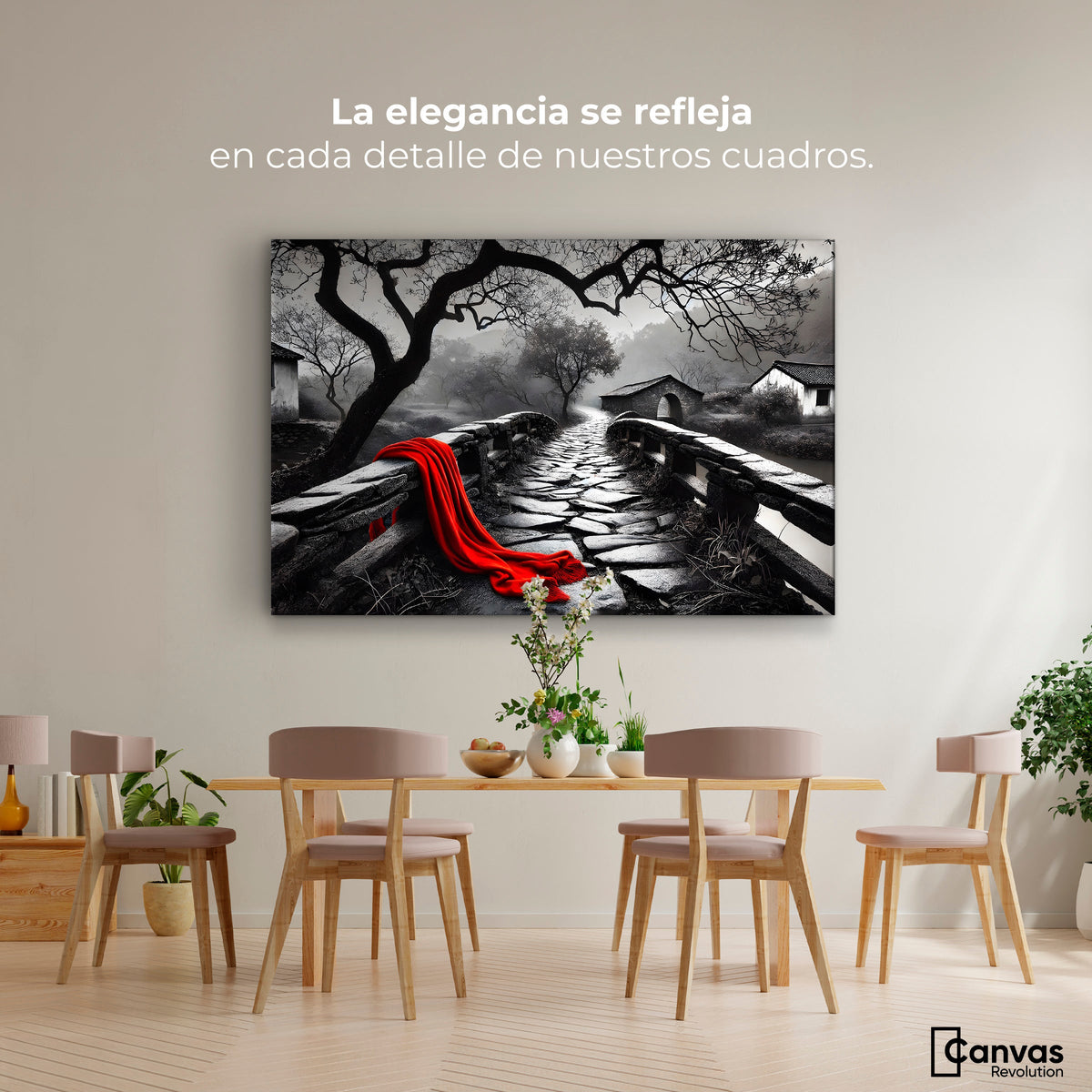 Cuadros Decorativos Canvas Revolution | Puente De Pasion | Montaje4