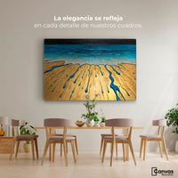Cuadros Decorativos Canvas Revolution | Reflejos Estelares | Montaje4
