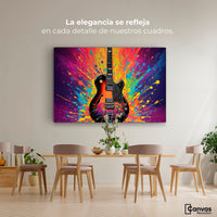 Cuadros Decorativos Canvas Revolution | Ritmo Explosivo | Montaje4