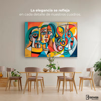 Cuadros Decorativos Canvas Revolution | Rostros Modernos | Montaje4