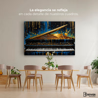Cuadros Decorativos Canvas Revolution | Sinfonia Cromatica | Montaje4