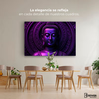 Cuadros Decorativos Canvas Revolution | Sinfonia Purpura | Montaje4