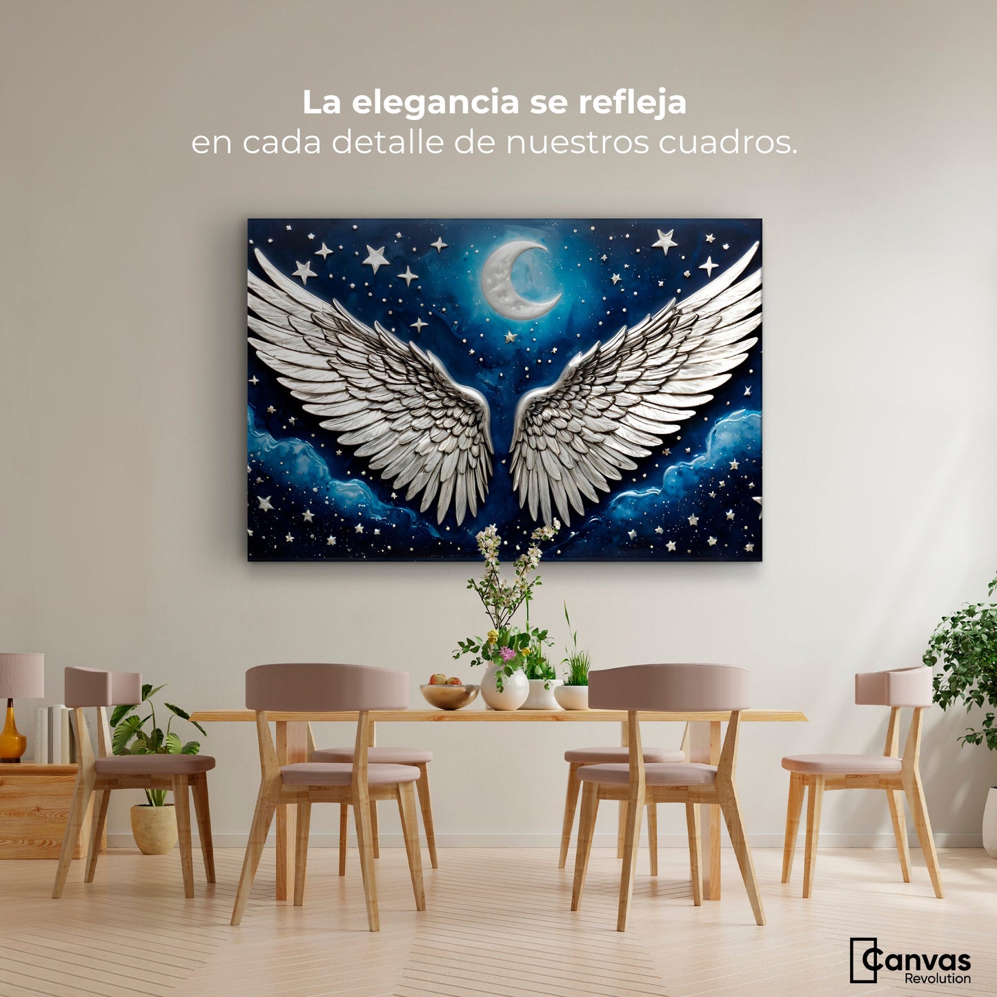 Cuadros Decorativos Canvas Revolution | Suenos Alados | Montaje4