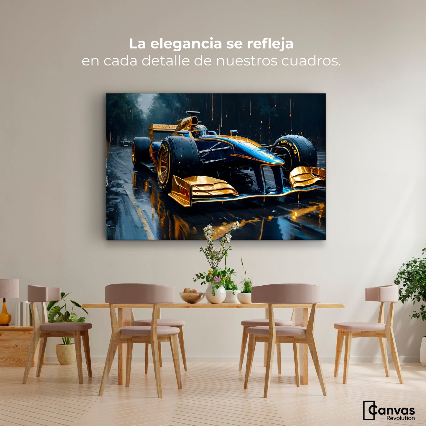Cuadros Decorativos Canvas Revolution | Velocidad Tormenta | Montaje4
