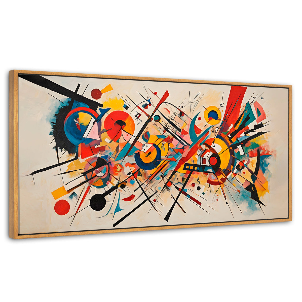Cuadros Decorativos Canvas Revolution | Abstraccion Clasica | Panoramico | Portada