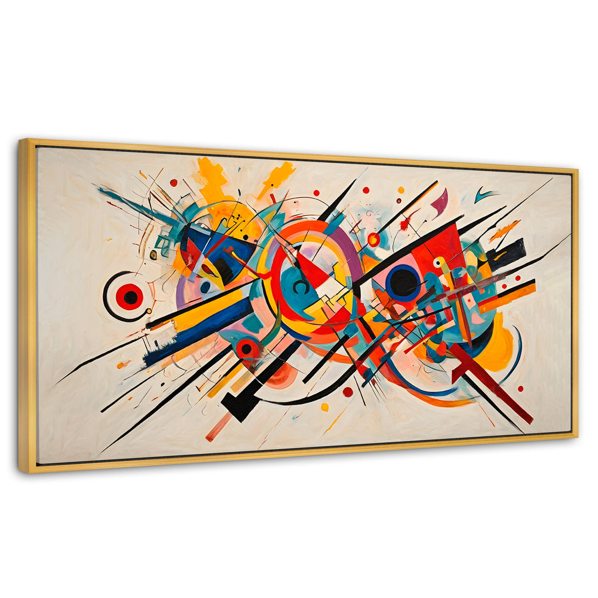 Cuadros Decorativos Canvas Revolution | Abstraccion Moderna | Panoramico | Portada