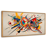 Cuadros Decorativos Canvas Revolution | Abstraccion Moderna | Panoramico | Portada