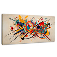 Cuadros Decorativos Canvas Revolution | Abstraccion Moderna | Panoramico | Portada